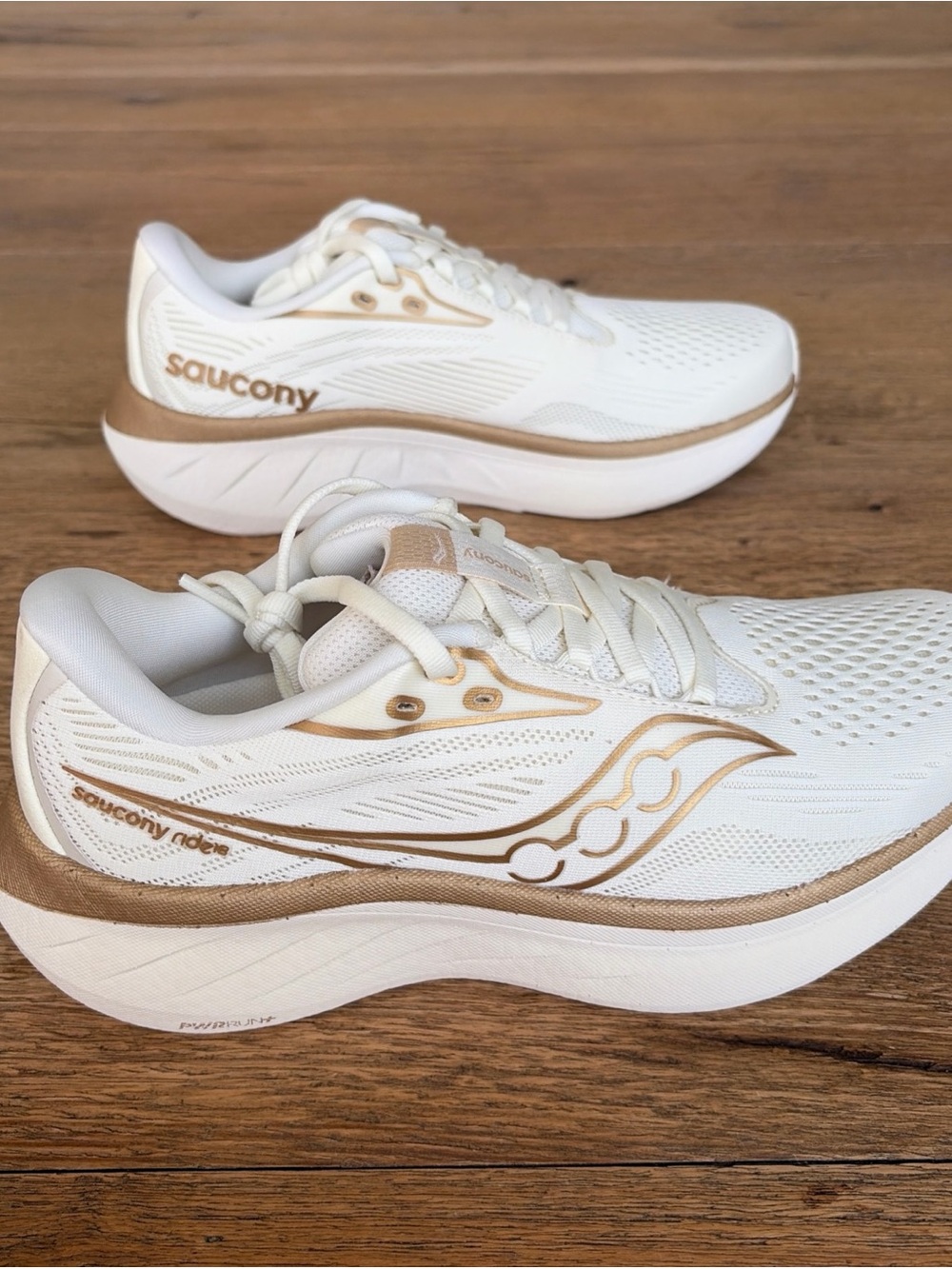 Sizes 7.5 & 10 Women Saucony Ride 18 Running Shoes, Vanilla S11000-104 - Picture 7 of 10